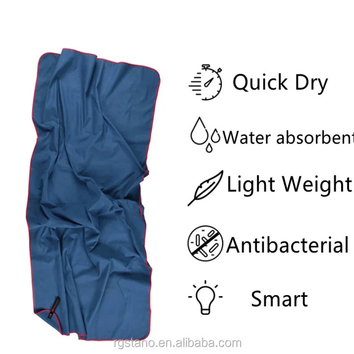 Microfibre Sports Towel Light weight  Quick Dry Breathable Custom Microfiber Gym Sport Cooling Towel details