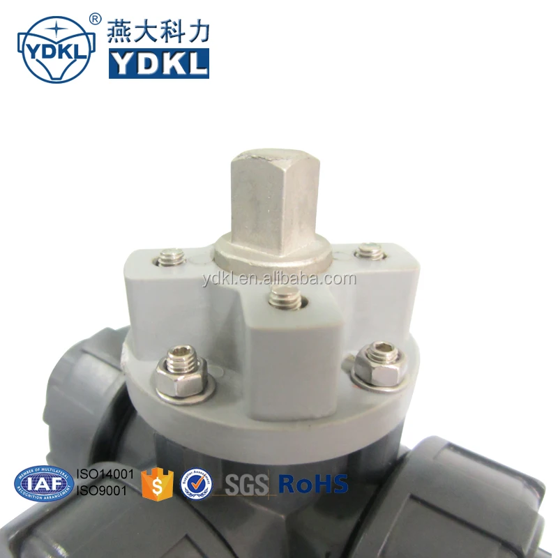 80mm of 3 Way and Compact Type Pvc Ball Valve