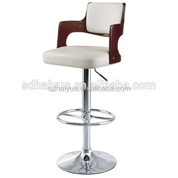 Шарнирный барный стул в Гуанчжоу, оптовая продажа, барный стул из фанеры, регулируемое кухонное кресло