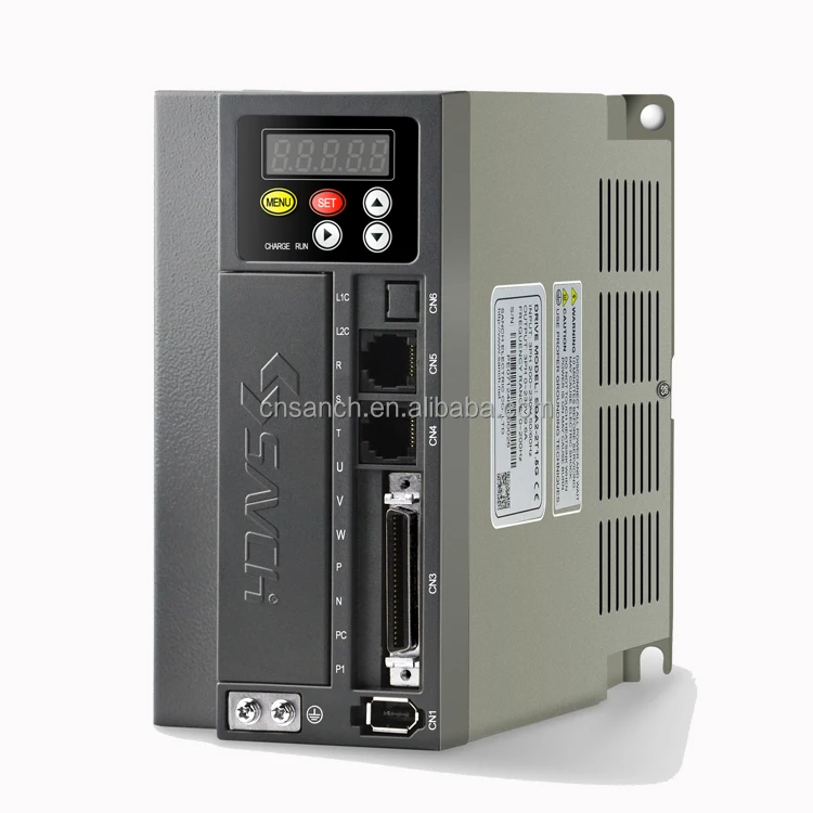 Fuji Partner Sanch Servo Motor Cnc and Servo Drive with Absolute 17 Bits Encoder Motion Controller Ethercat