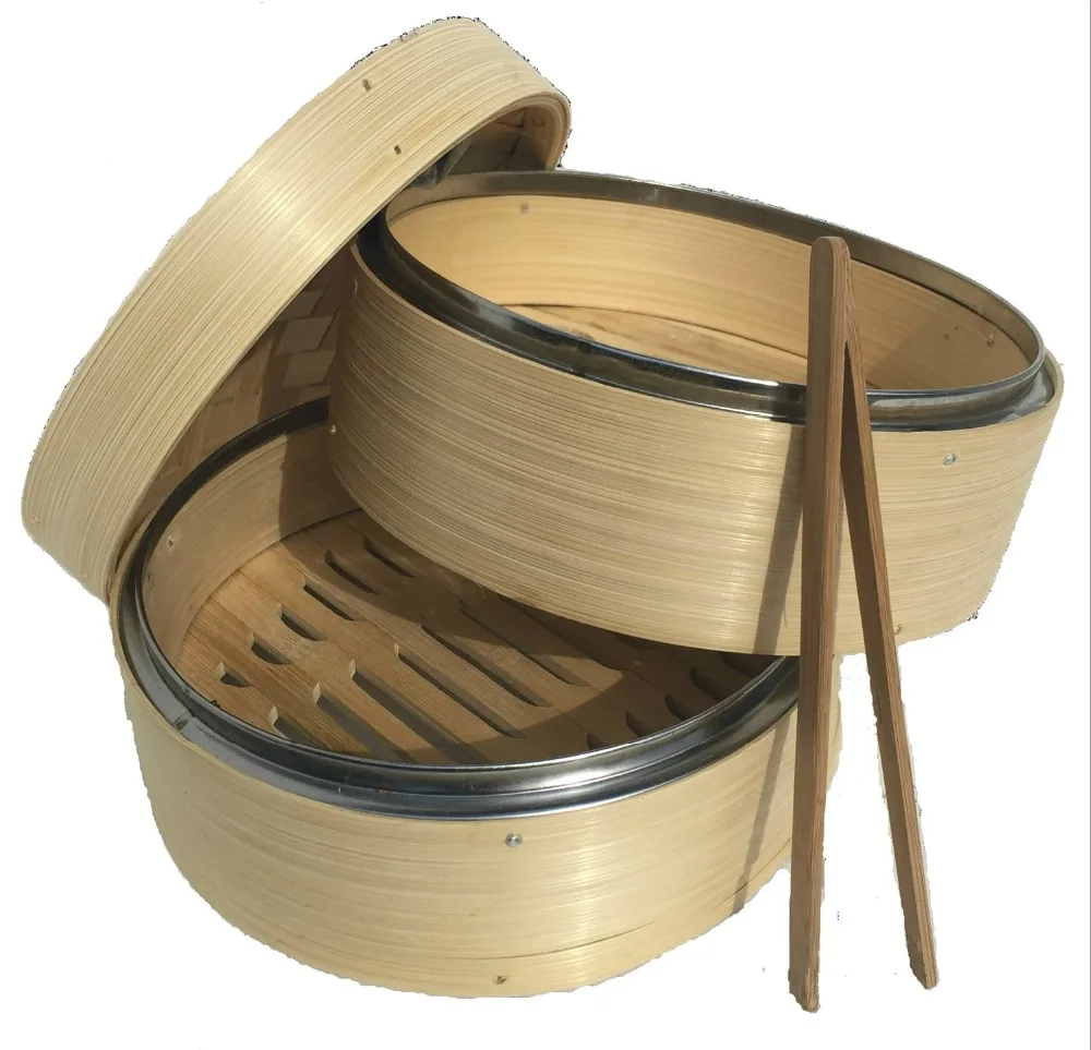 竹製三段式蒸し器 【公式通販】
