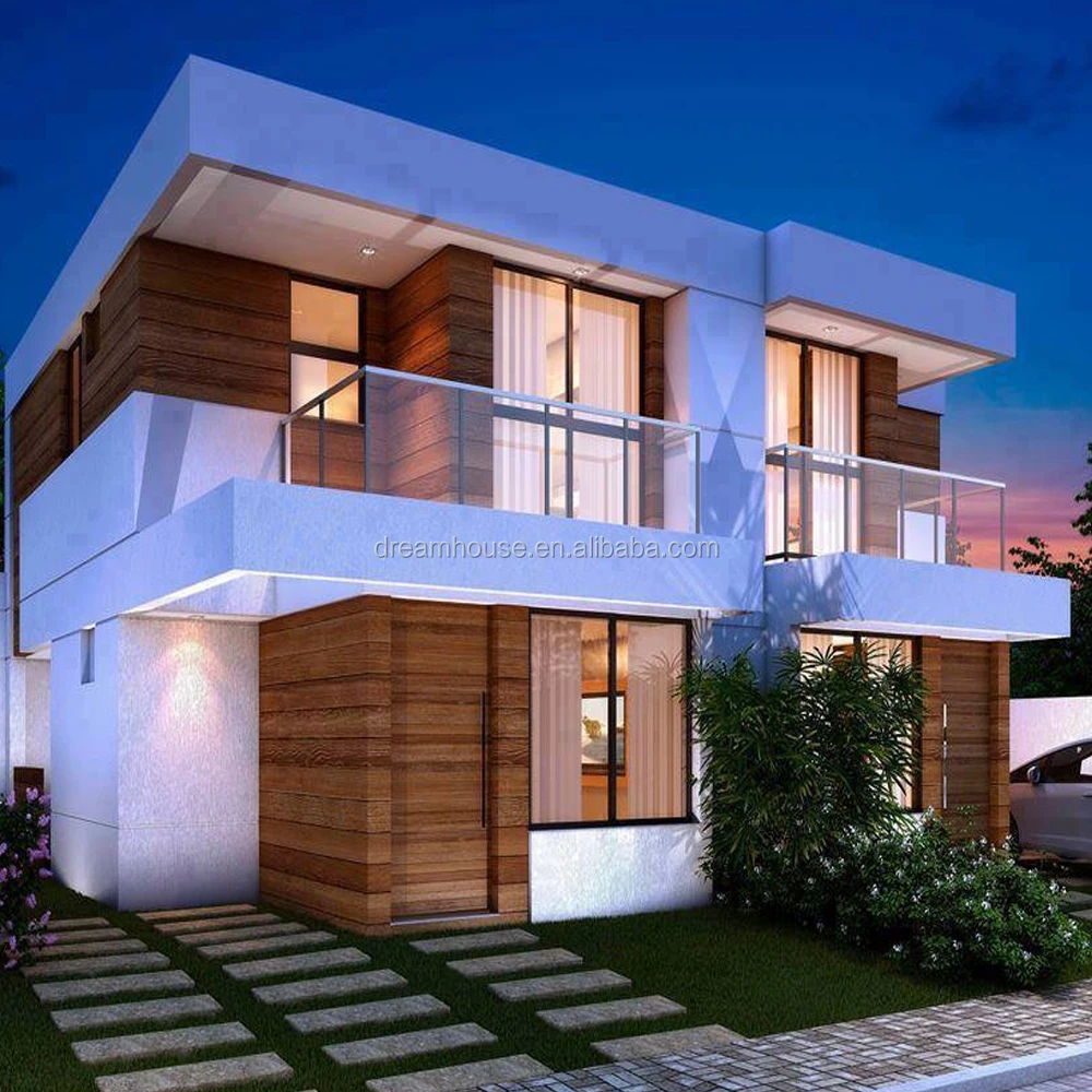 Modular Prefab luxury Multi Storey prefabricated Frame Living Villa