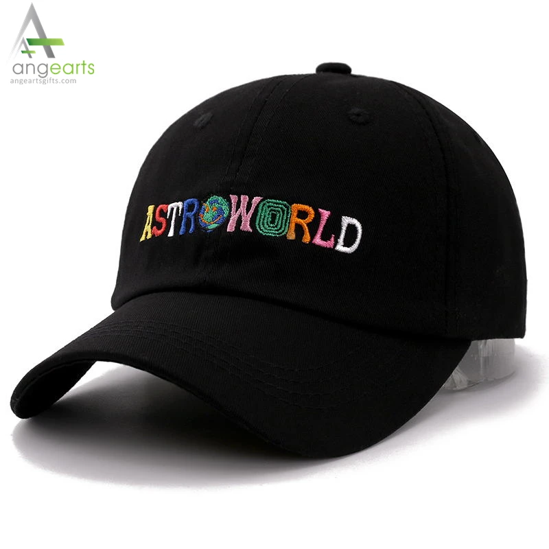 Travis Scott's Astroworld Cotton Snapback Cap for Men Women