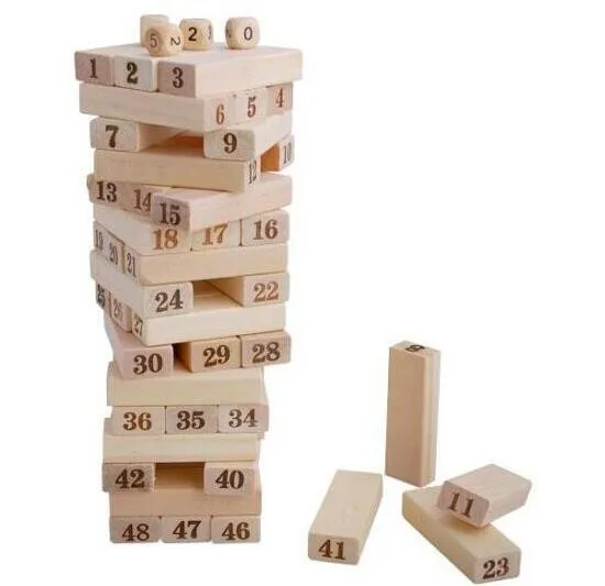 FQ марки оптом детская interedsting развивающие игрушки игры 48 шт. Деревянный Пользовательский