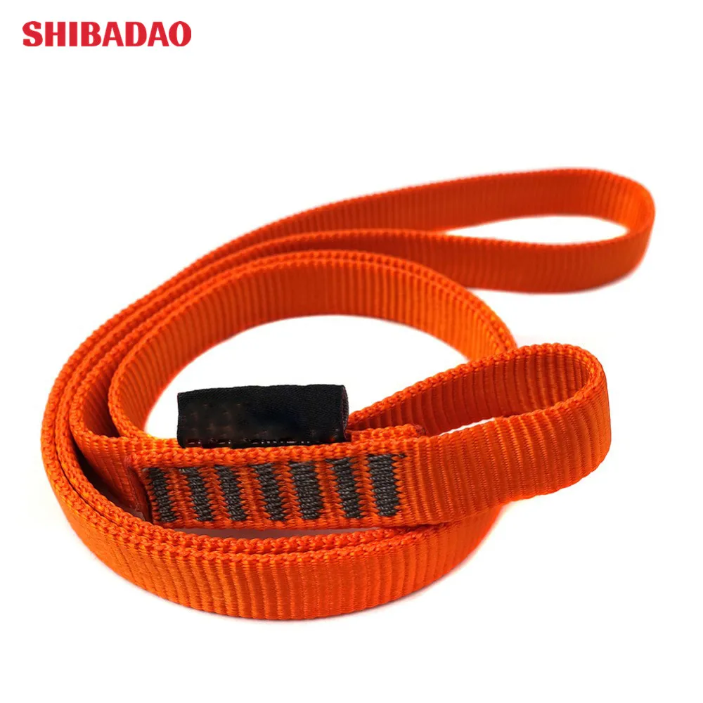 22KN Belt Webbing Strap Rock Climbing Safety Sling Rescue Rope Outdoor 