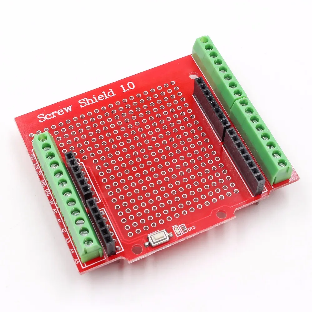 Arduinoオープニングソースリセットボタンd13led用の新しい標準プロトスクリューシールド組み立てプロトタイプ端子拡張ボード Buy New Standard Proto Screw Shield Ssembled Prototype Terminal Expansion Board Sensor Product On Alibaba Com