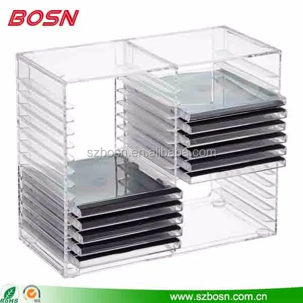 Clear Large Acrylic Dvd Container Shelf Lucite Plastic Cd Storage Display Rack For Retail Clear Large Acrylic Dvd Container Shelf Lucite Plastic Cd Storage Display Rack For Retail