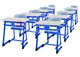 School Furniture Classroom Library Student Reading Table With Lighting 