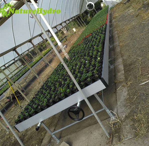 Movable Hydroponic ABS 4X8 Flood Tables and Trays