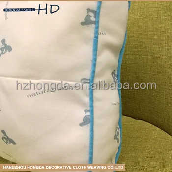 Современный дизайн нервущегося антистатические оптовая печать наволочка