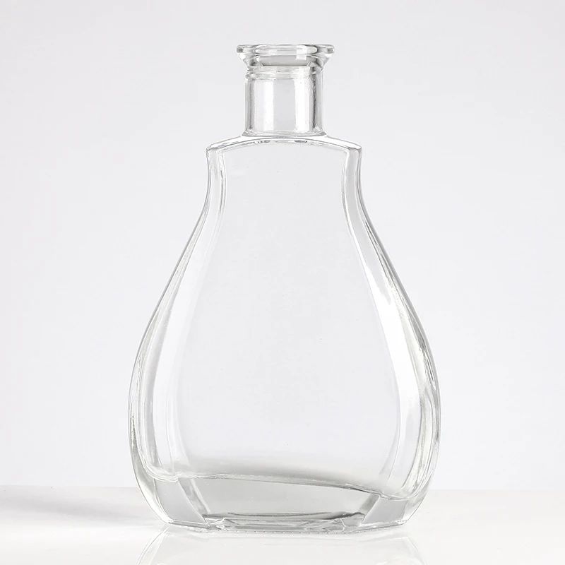 500ml 700ml 750ml Fancy Design Liquor Vodka Brandy Super Flint Glass Bottle