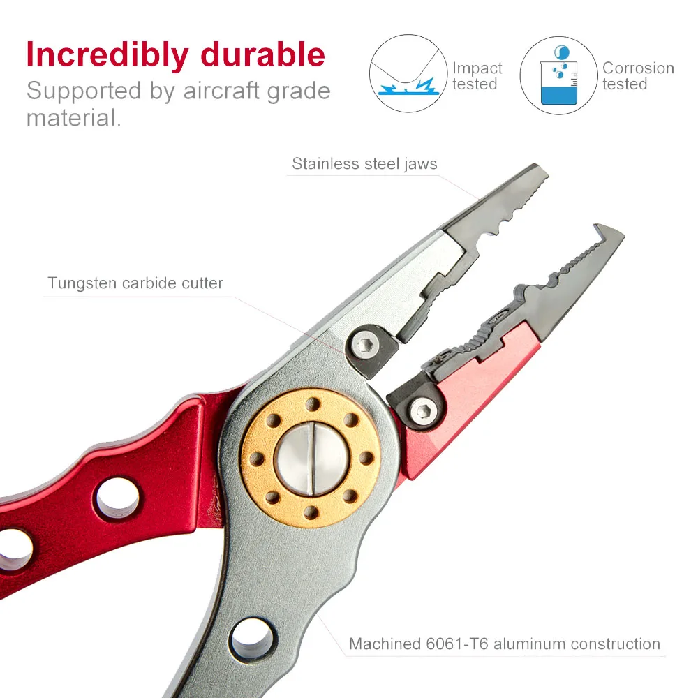 Рыболовные мини-снасти Noeby, рыболовные кусачки из нержавеющей стали