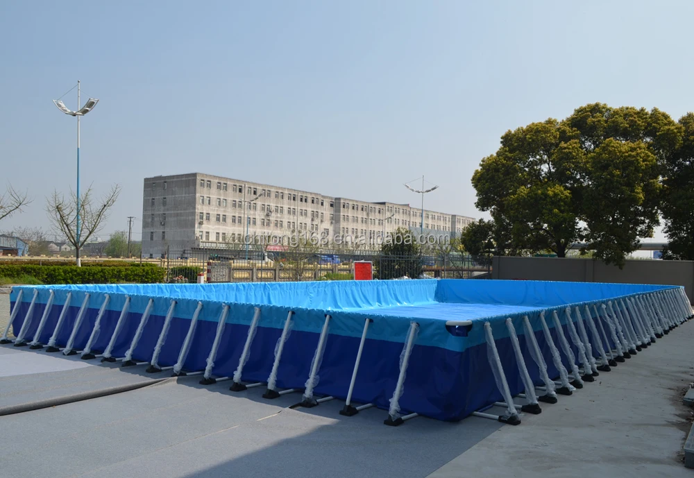 China Above Ground Intex Steel Metal Frame Swimming Pool