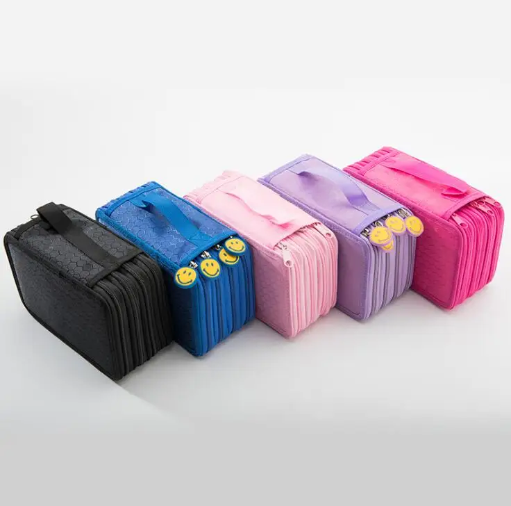 72-slot Pencil Case Multi-Layer Storage Solution