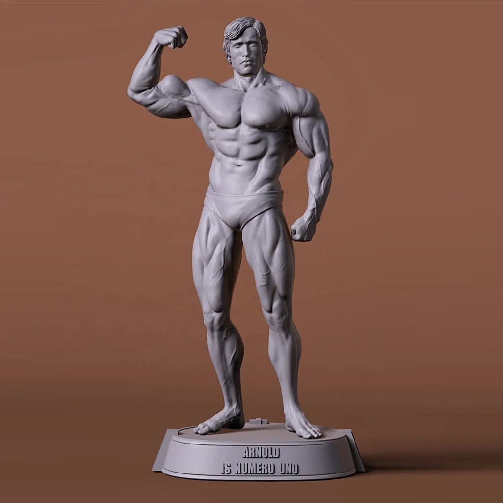 アーノルドシュワルツェネッガー・ボディビルダー像（ニールス