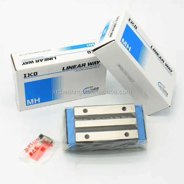 IKO Linear Guide Slide Block MHD15 to MHDL45 - Precision & Durability