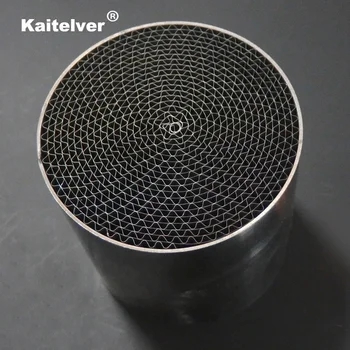 Oval Metallic Honeycomb Catalyst Substrate Metal Wire Mesh Monolith For ...