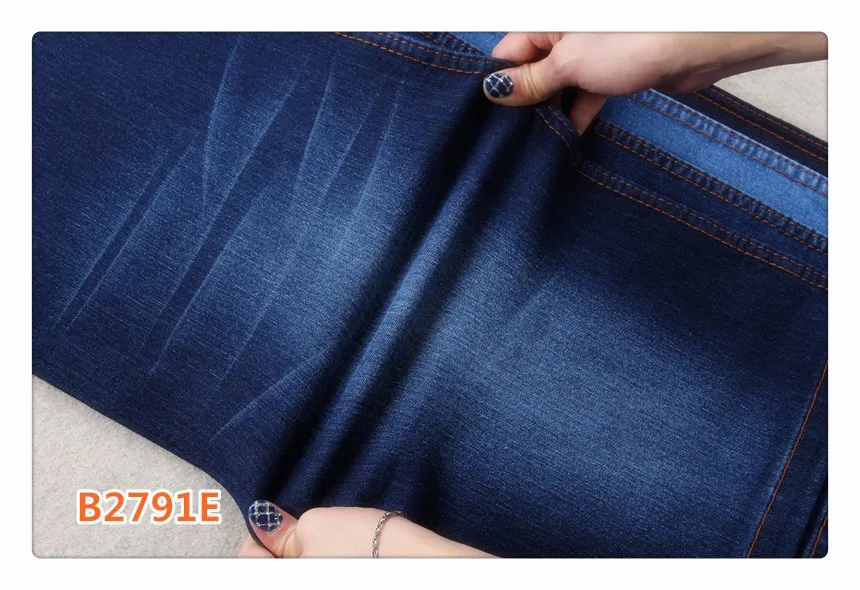 Less Than 2 Dollar Per Meter Cotton Polyester Spandex Denim Jeans Fabric