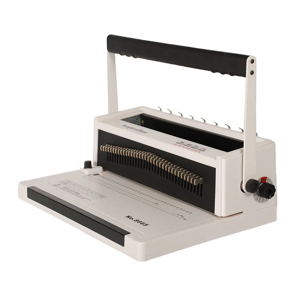 New Design Manual Double Wire Binding Machine From Bright Office Stationery