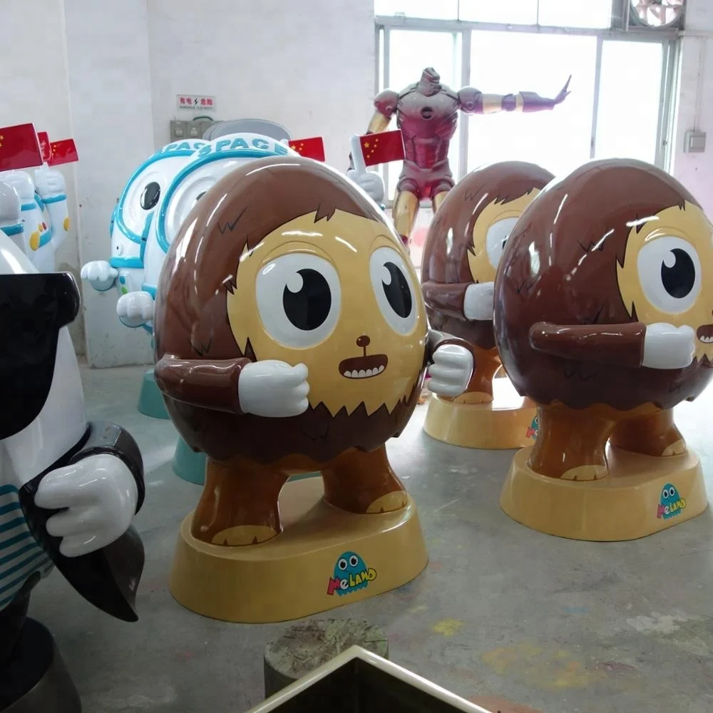 Фигурка из стекловолокна для парка развлечений