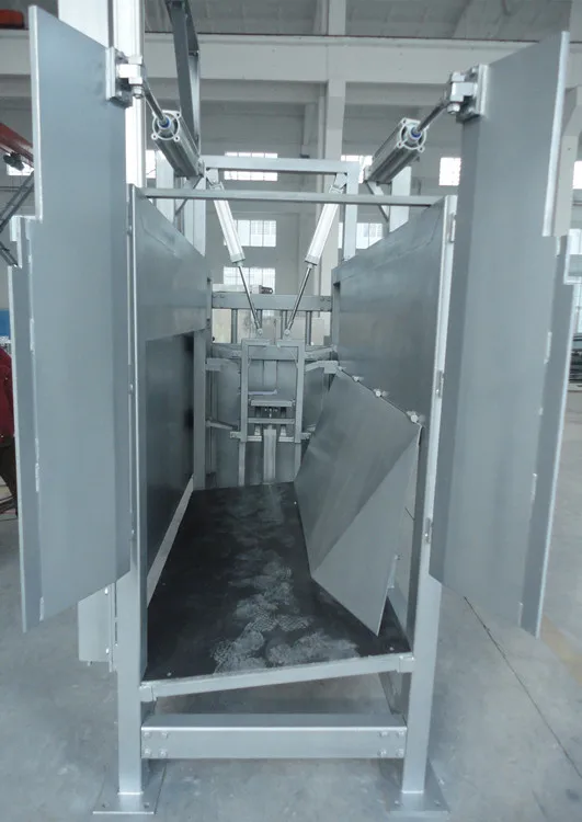 Cattle pneumatic shock gun striker for cattle slaughtering equipment