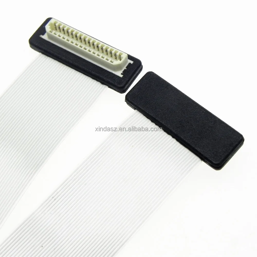 OEM Customized Both End HRS DF9-31P Female to Female Connector 31 Pin Lvds Ffc Flat Cable for Lcd Panel