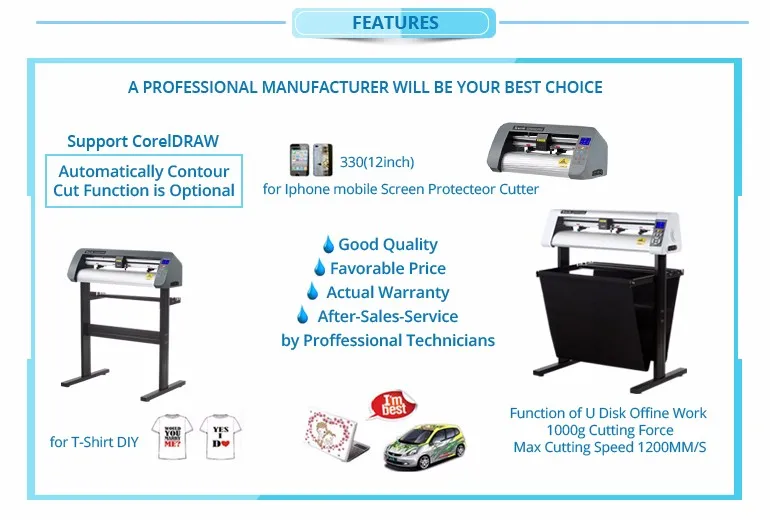 Graph Cutting Plotter 1.6m Sticker Printer and Cutter