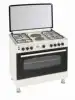 cream body / inox top table