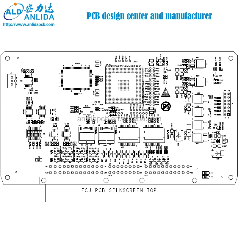 Vehicle Engine ECU products pcb layout design services