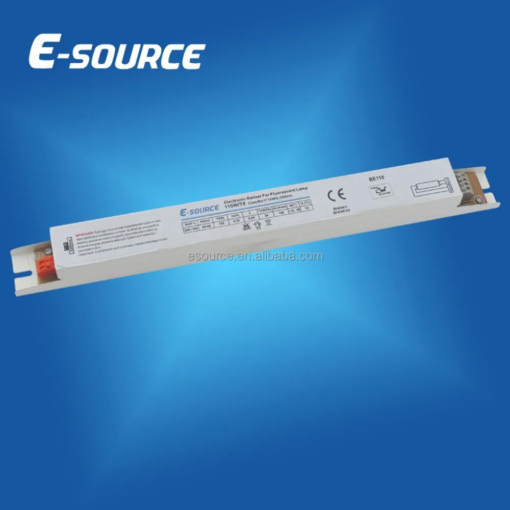 South America 105w/110w Electronic Ballast For 2385mm T12 Fluorescent