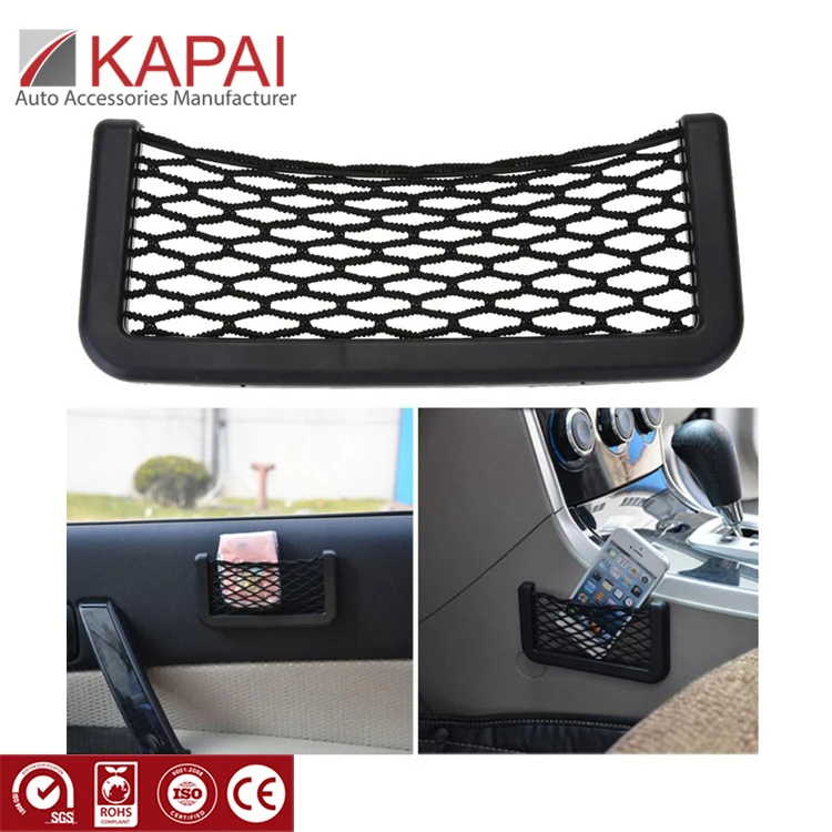 Держатель карманная наклейка сетка для автомобиля Органайзер хранения на сиденье в
