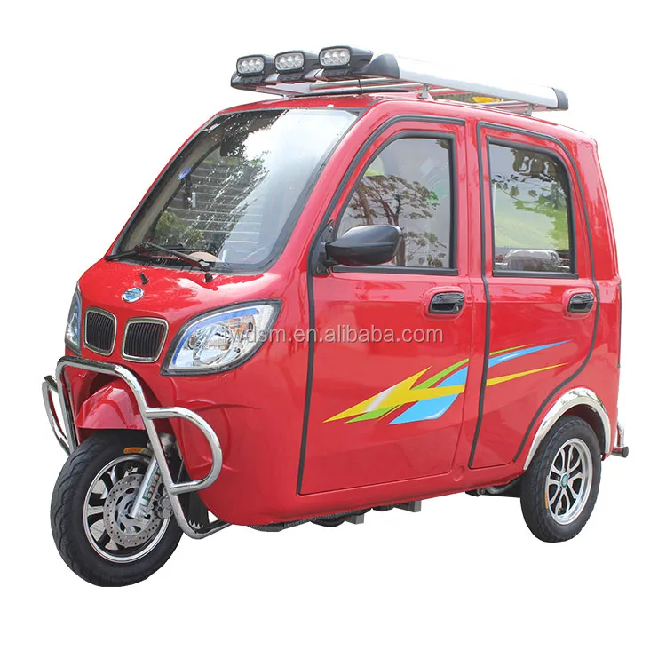 3 Wheel Enclosed Petrol Motorcycle 