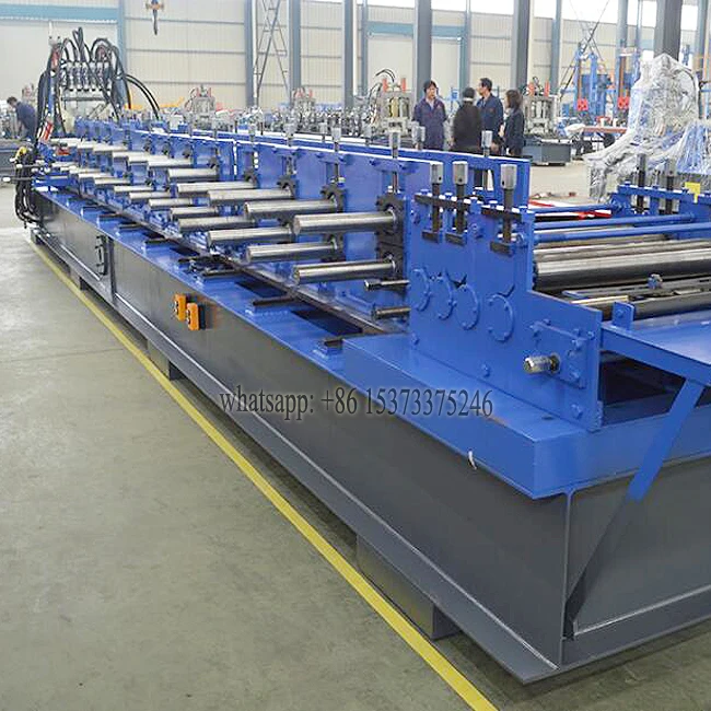 Automatic Operating High Speed Zig Zag Steel Purline Roll Forming Machine