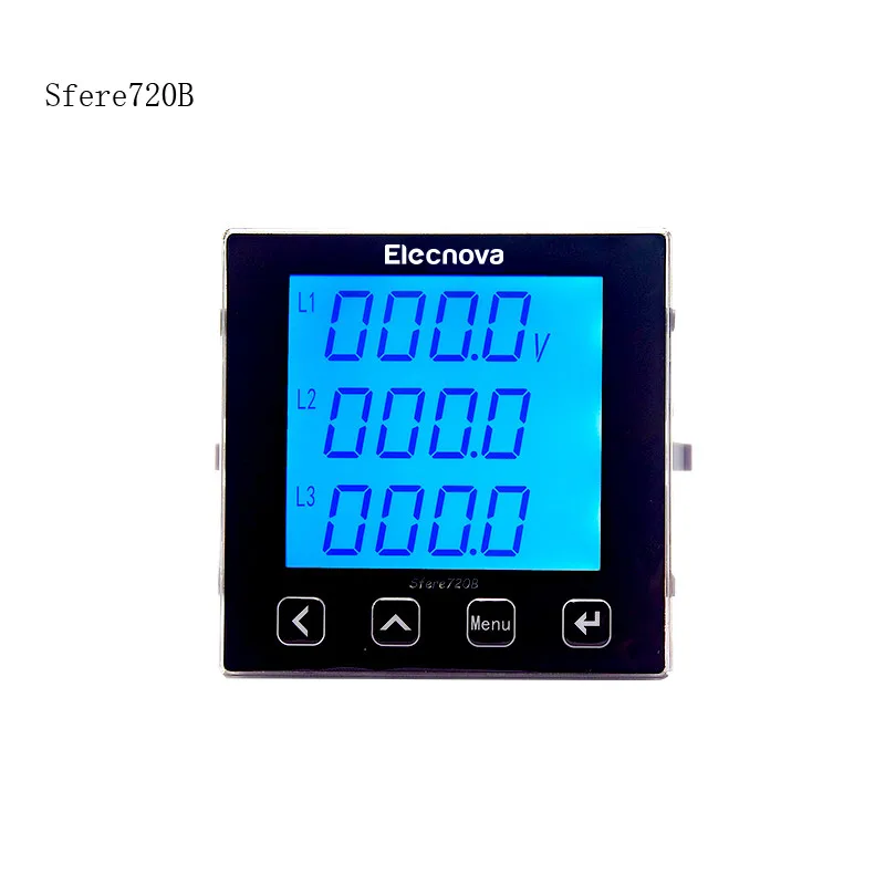 
 Sfere720 на тонкопленочных транзисторах на тонкоплёночных транзисторах дисплей 3-х фазный генератор 96x96 мм Многофункциональный измеритель мощности Регистратор данных  