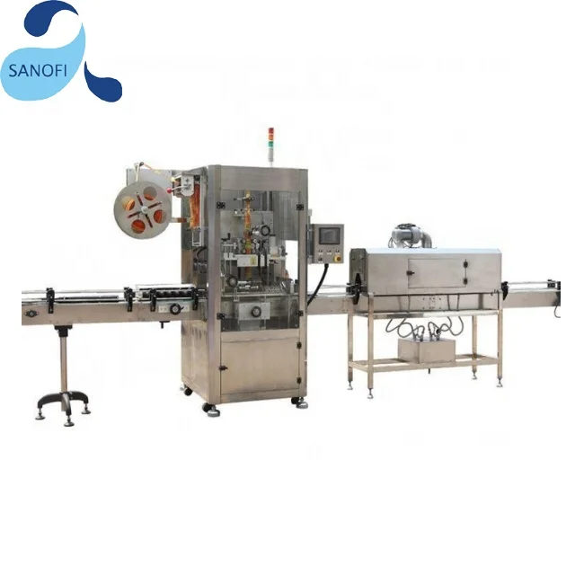 Автоматическая круглая бутылка для маркировки стикеров с Этикетировочная машина для пластиковой бутылки воды оборудование