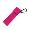 Rose red nylon bag