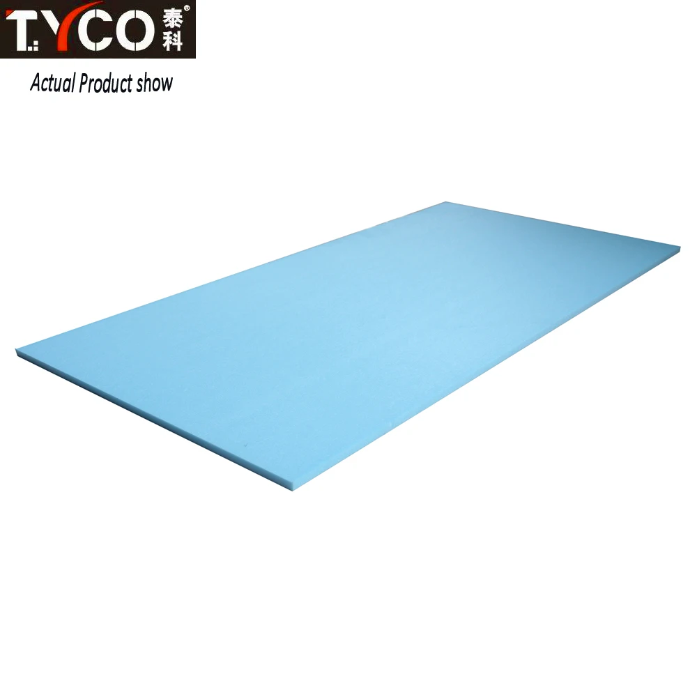 Industrial Styrofoam Compressed High Density XPS Foam Board Any Size to Customer
