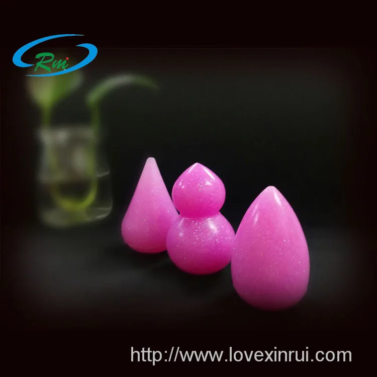 Новейший милый силиконовый спонж для макияжа блеск