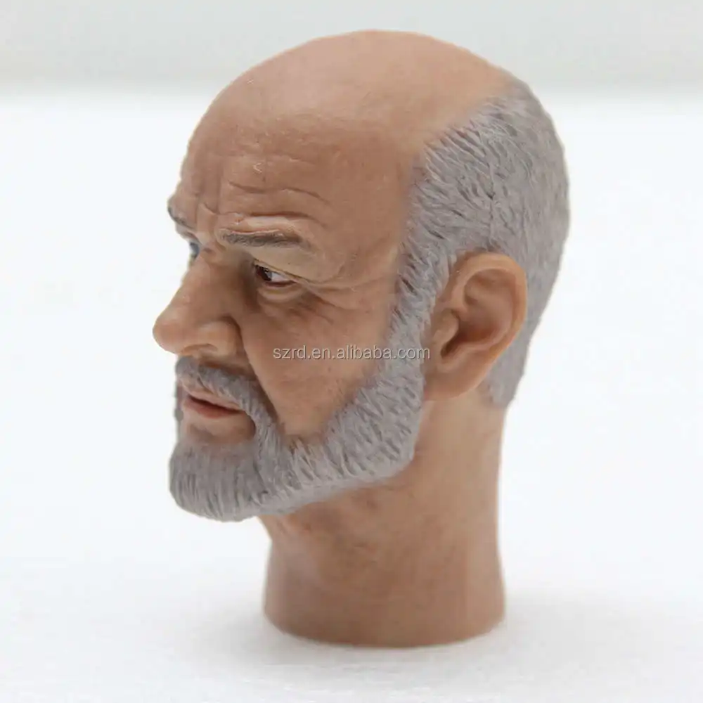 Custom 1/6 Scale Sean Connery Head Sculpt for 12 Inch Figures Doll Hot Toys