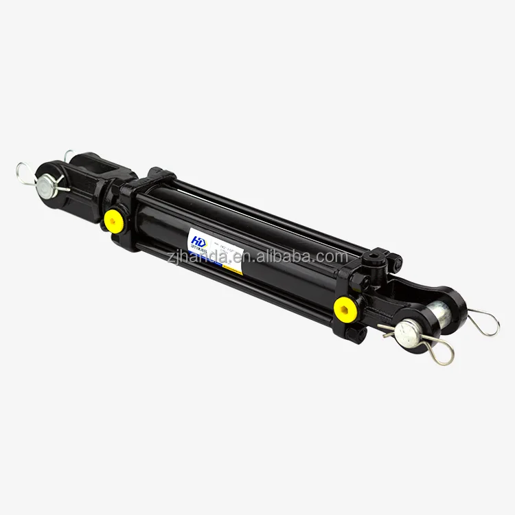Micro Small Bore Push Pull Ended Harbor Freight Metal Steel Price Tie Rod Long Stroke Double Acting Hydraulic Cylinder