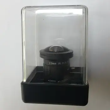 Obiettivo Fisheye Grandangolare 2,5 Mm F1,6 Per Fotocamera 4K 8MP - Attacco C - IR