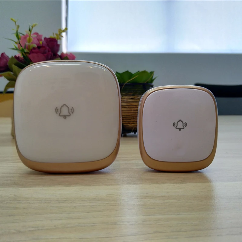 Беспроводной кольцевой дверной звонок со вспышкой uk для людей с нарушением зрения и трудным