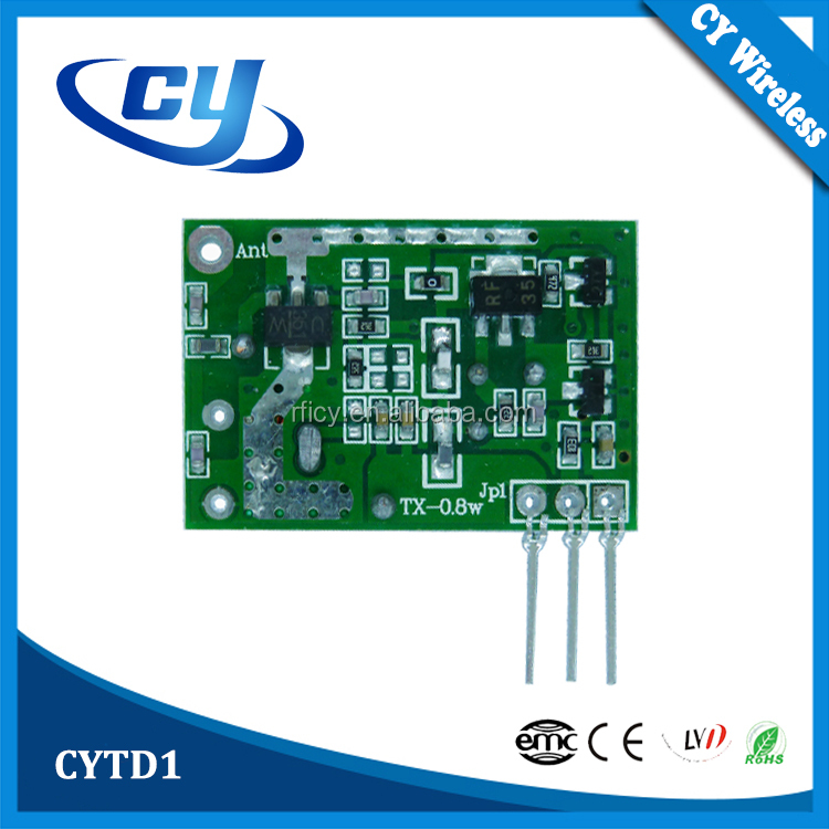 
 CY09 + CYTD1 315/433 передатчик и приемник RF TX/RX rf модуль приемника 433,42  