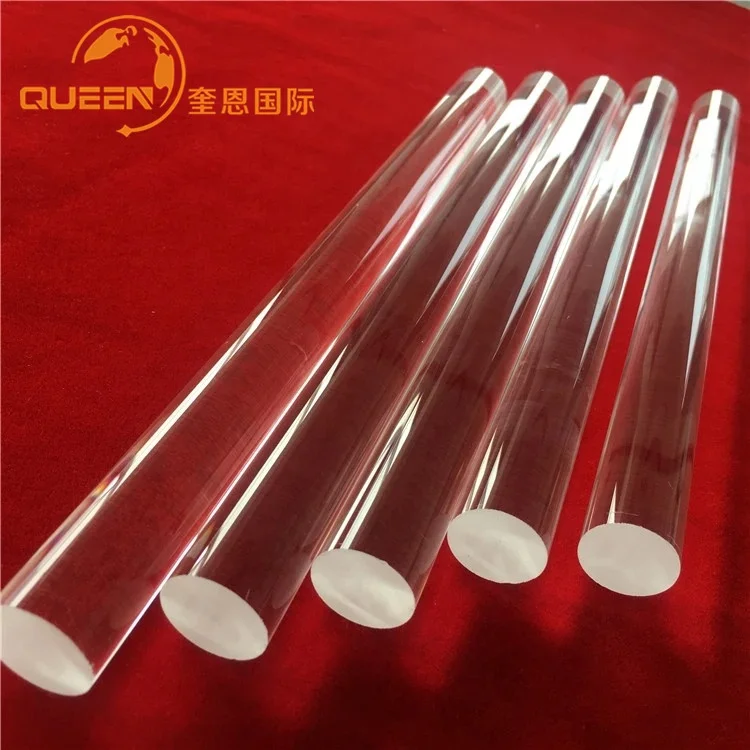 JGS1 JGSS2 Customize 60/40 Optical Bk7 K9 Glass Hexagonal Rod, Fused Silica Glass Hexagonal Rods