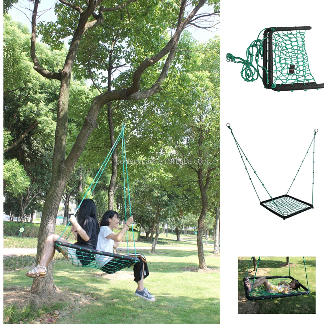 spider swing set