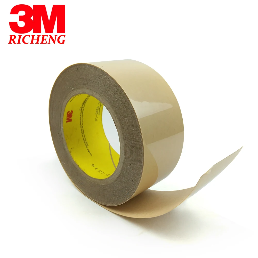 3M High Temperature Silicone Double Sided Tape 9731 - Clear