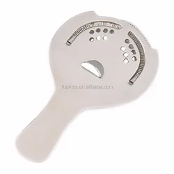 Популярное ситечко из нержавеющей стали для боярышника бармена коктейля с серебряной