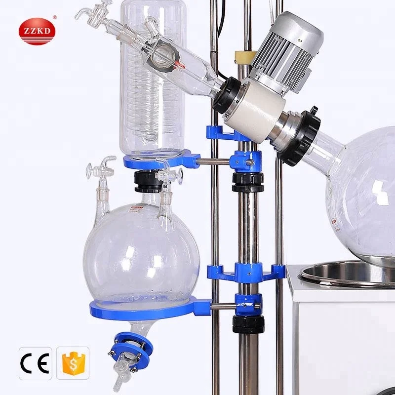Lab Scale Rotary Thin Film Evaporator Distillation Equipment for Essential Oil