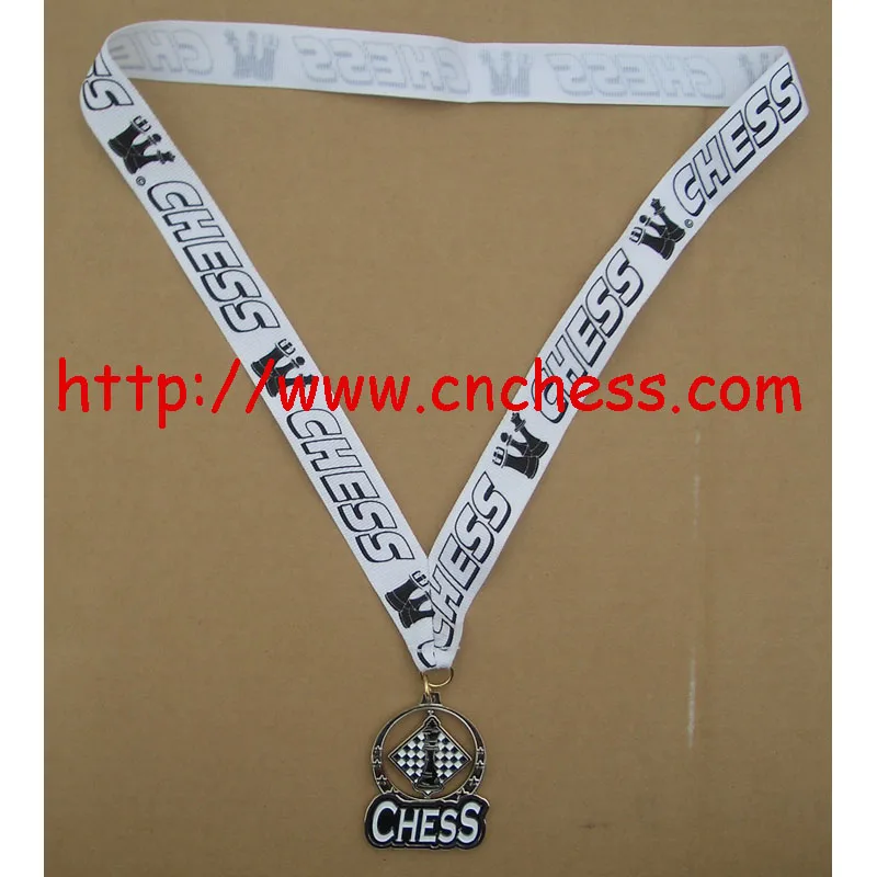 Medalhas Expressas Prêmio de Troféu de Campeão do Campeonato de Xadrez com  placa de placa central que mede 15 x 13 cm e inclui uma corrente de 86 cm  com bolsa de