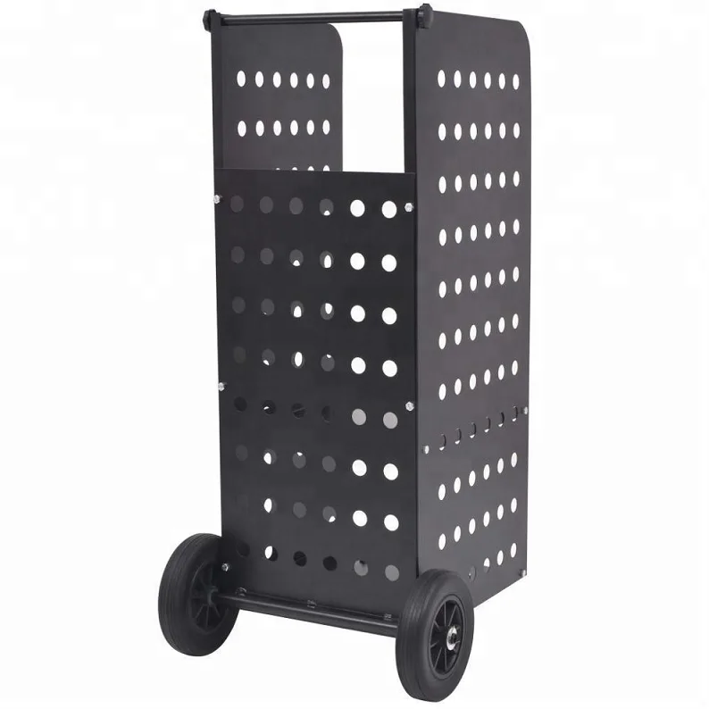Log Carrying and Storage Box Trolley Firewood Cart Basket Log Holder